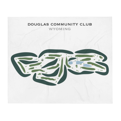 Douglas Community Club, Wyoming - Printed Golf Courses
