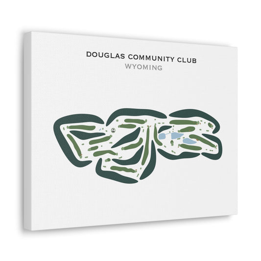 Douglas Community Club, Wyoming - Printed Golf Courses