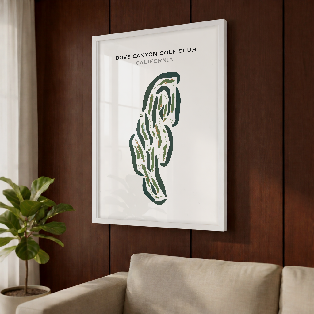 Dove Canyon Country Club, California - Printed Golf Courses