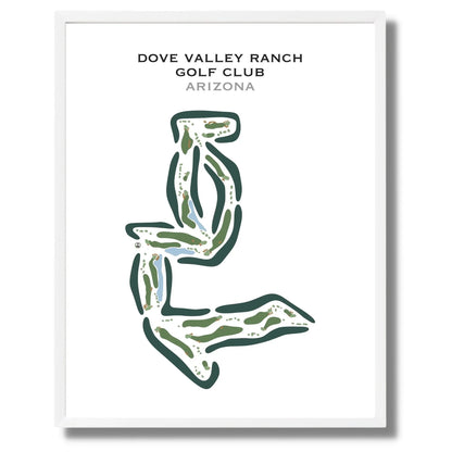Dove Valley Ranch Golf Club, Arizona - Printed Golf Courses