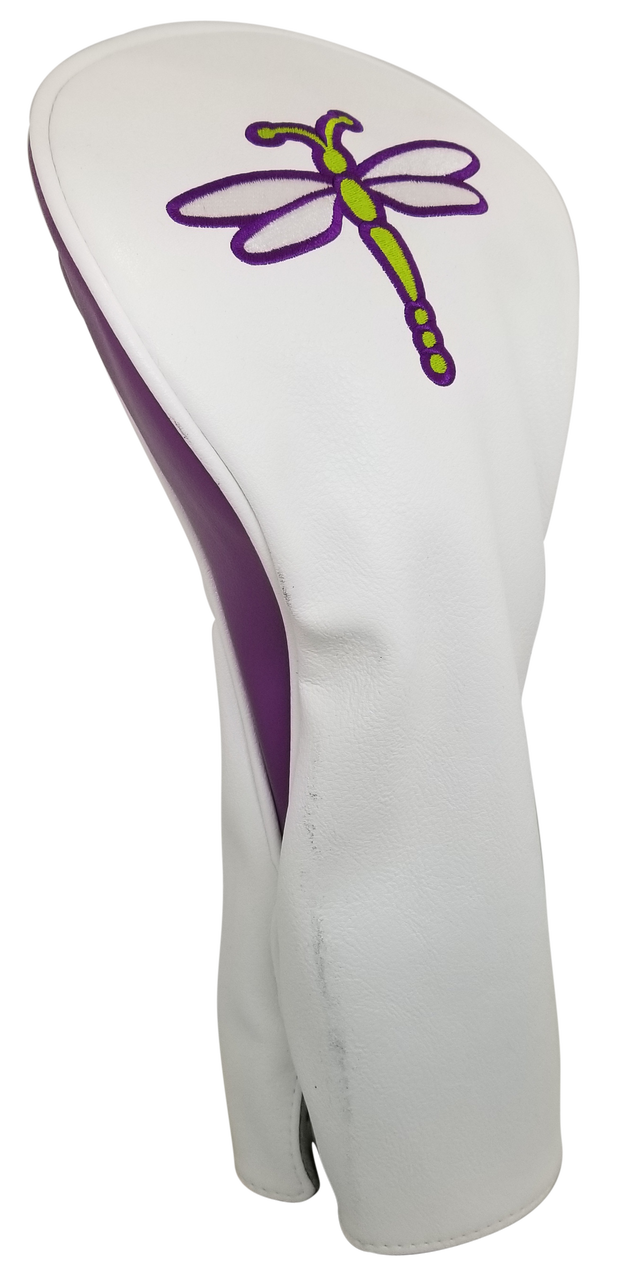 Dragonfly Embroidered Driver Headcover by ReadyGOLF