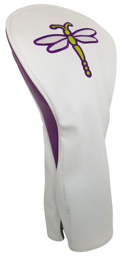 Dragonfly Embroidered Driver Headcover by ReadyGOLF