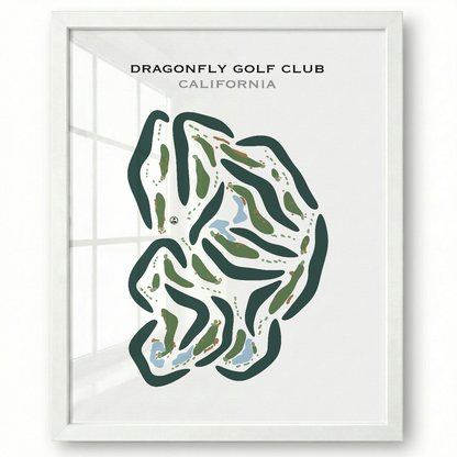Dragonfly Golf Club, California - Printed Golf Courses