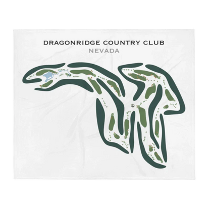 Dragonridge Country Club, Nevada - Printed Golf Course