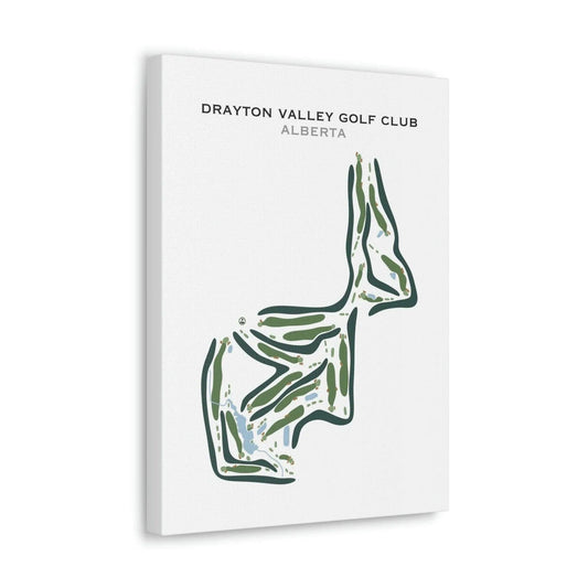 Drayton Valley Golf Club, Alberta - Printed Golf Courses