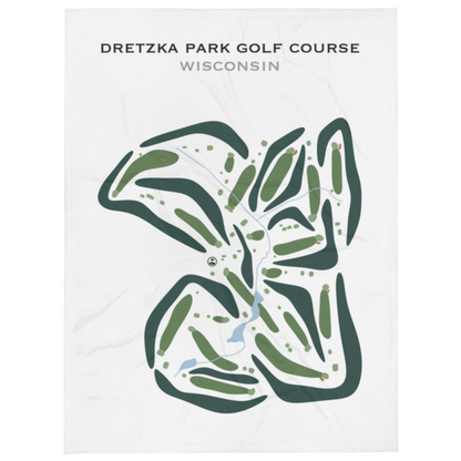 Dretzka Park Golf Course, Wisconsin - Printed Golf Courses