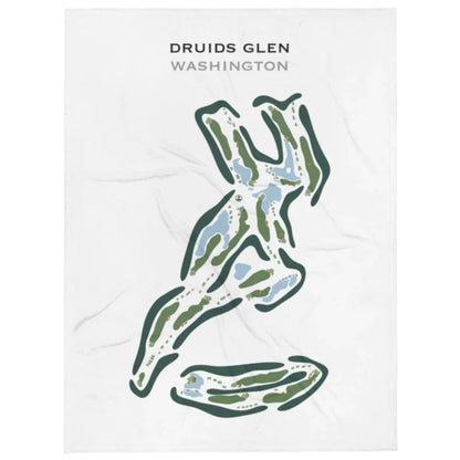 Druids Glen, Washington - Printed Golf Course