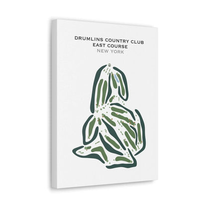 Drumlins Country Club East Course, New York - Printed Golf Courses