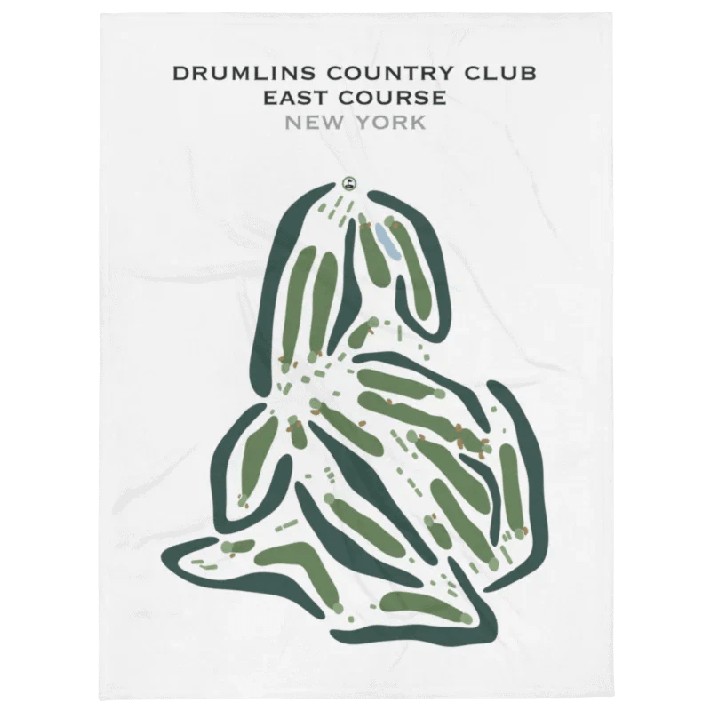 Drumlins Country Club East Course, New York - Printed Golf Courses