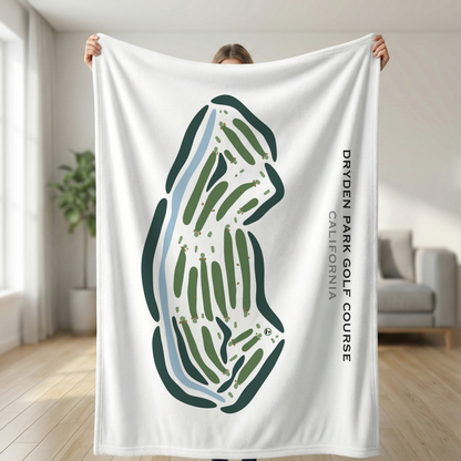 Dryden Park Golf Course, California - Printed Golf Courses