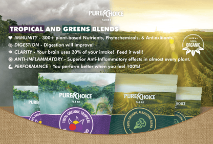 Sweet Greens & Organic Tropics