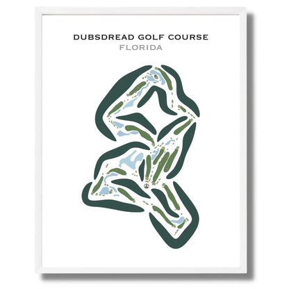 Dubsdread Golf Course, Florida - Printed Golf Courses
