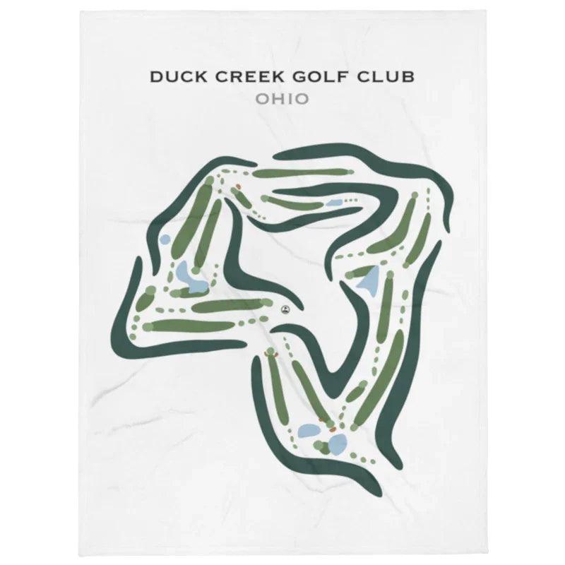 Duck Creek Golf Club, Ohio - Printed Golf Courses