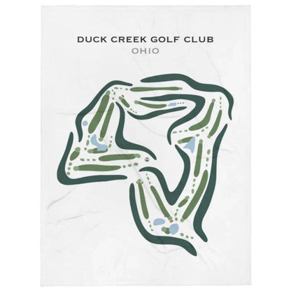 Duck Creek Golf Club, Ohio - Printed Golf Courses