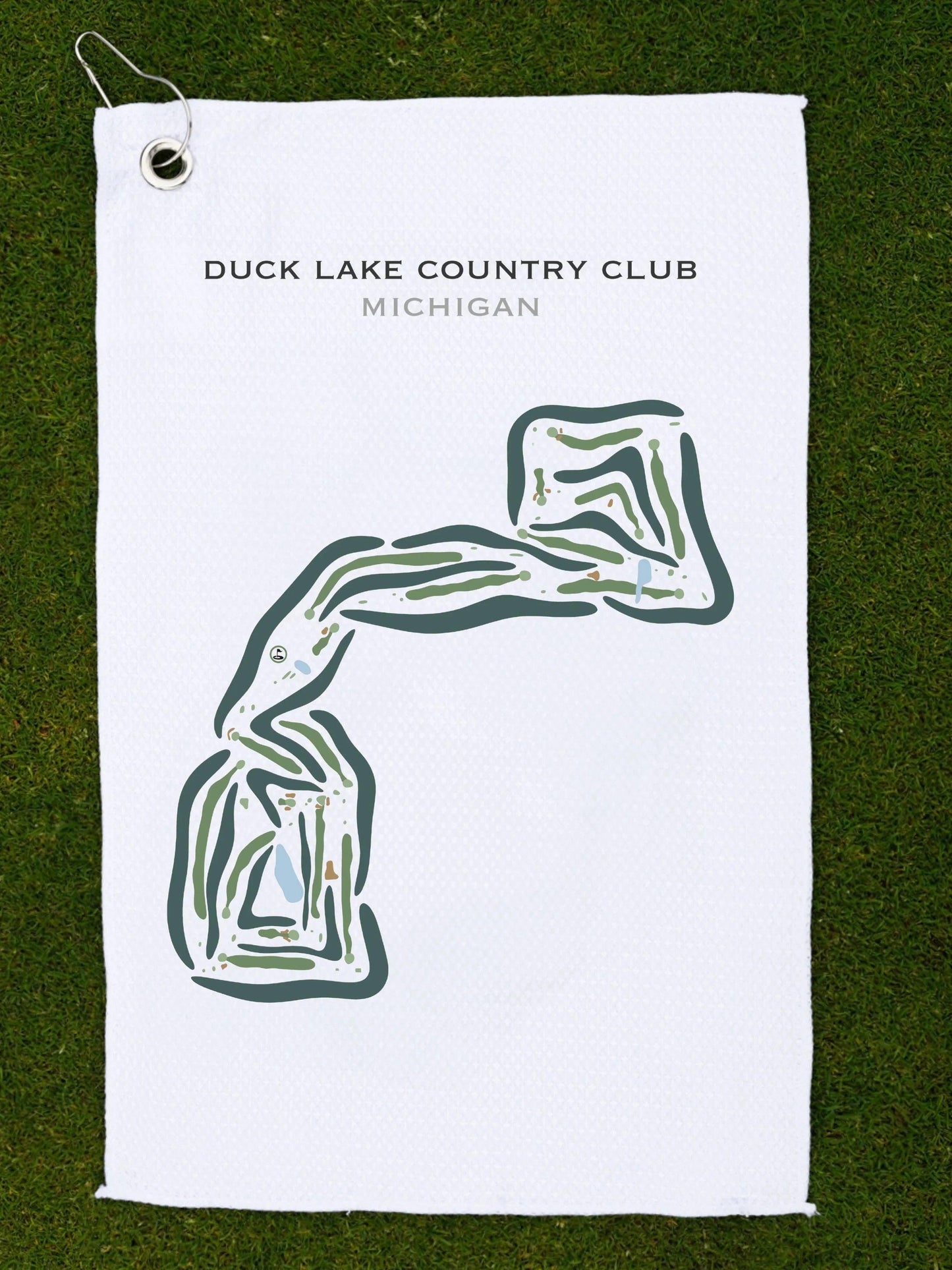 Duck Lake Country Club, Michigan - Printed Golf Courses