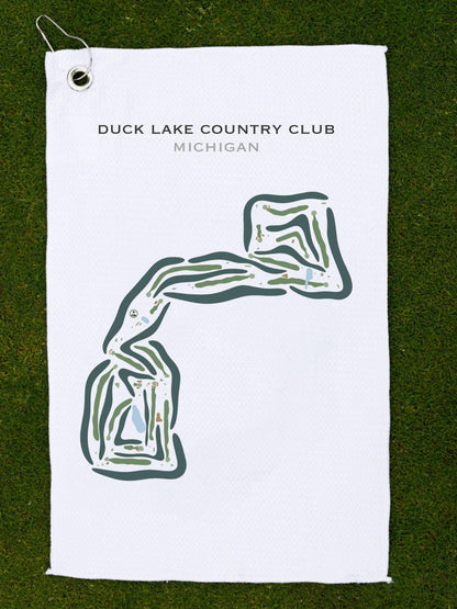 Duck Lake Country Club, Michigan - Printed Golf Courses
