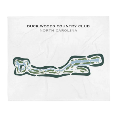 Duck Woods Country Club, North Carolina - Printed Golf Courses