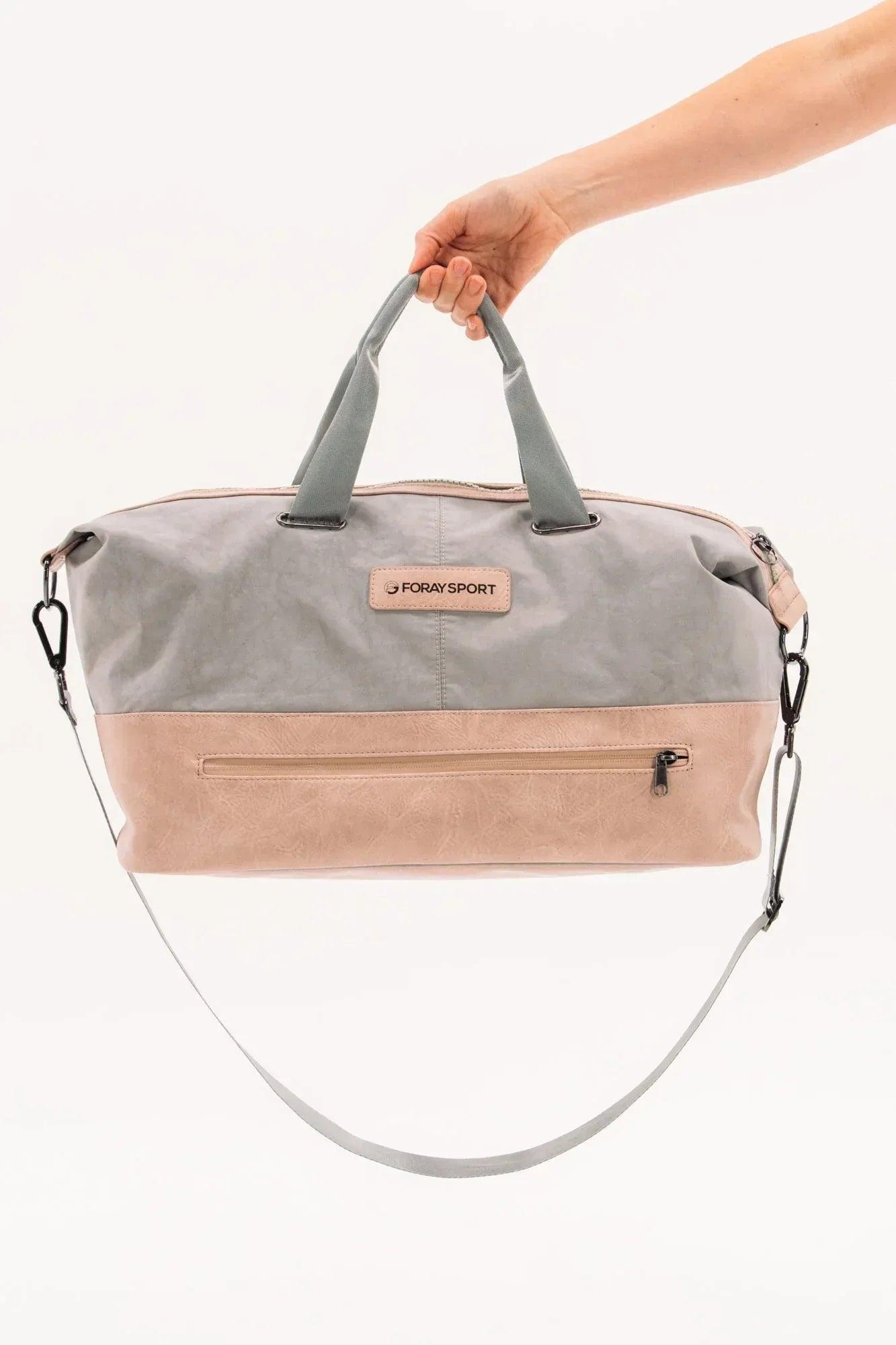 DuffelBag-GreyRoseGold-1 - GOLF LEAGUE