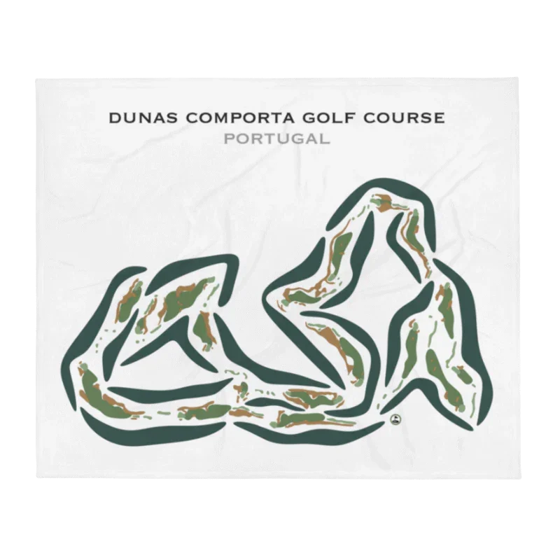 Dunas Comporta Golf Course, Portugal - Printed Golf Courses