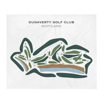 Dunaverty Golf Club, Scotland - Printed Golf Courses