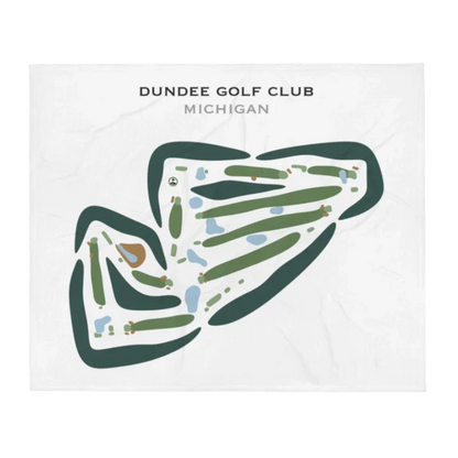 Dundee Golf Club, Michigan - Printed Golf Courses