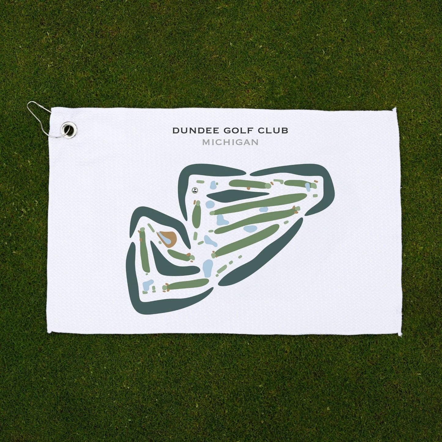 Dundee Golf Club, Michigan - Printed Golf Courses
