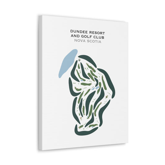 Dundee Resort & Golf Club, Nova Scotia - Printed Golf Courses