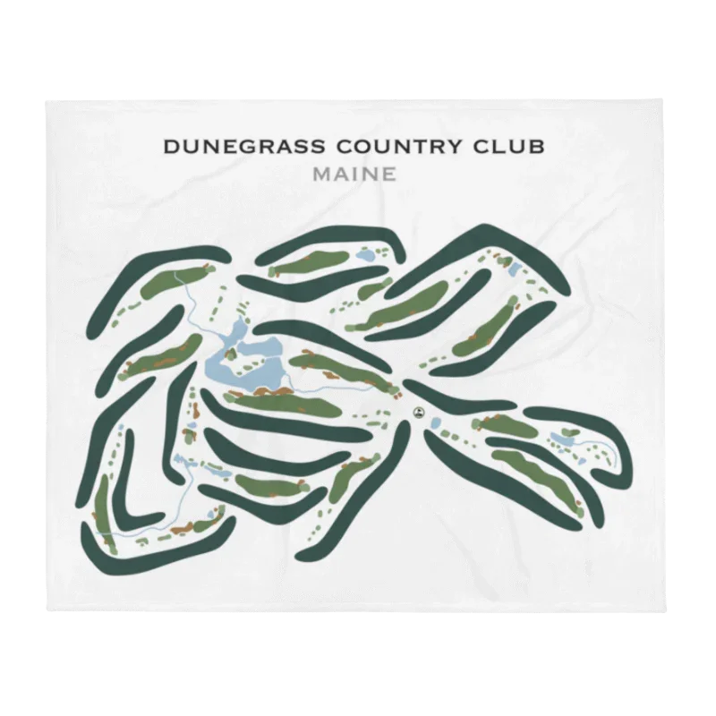 Dunegrass Country Club, Maine - Printed Golf Courses