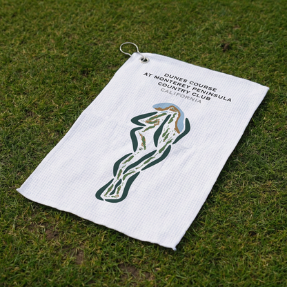 Dunes Course at Monterey Peninsula Country Club, California - Printed Golf Courses
