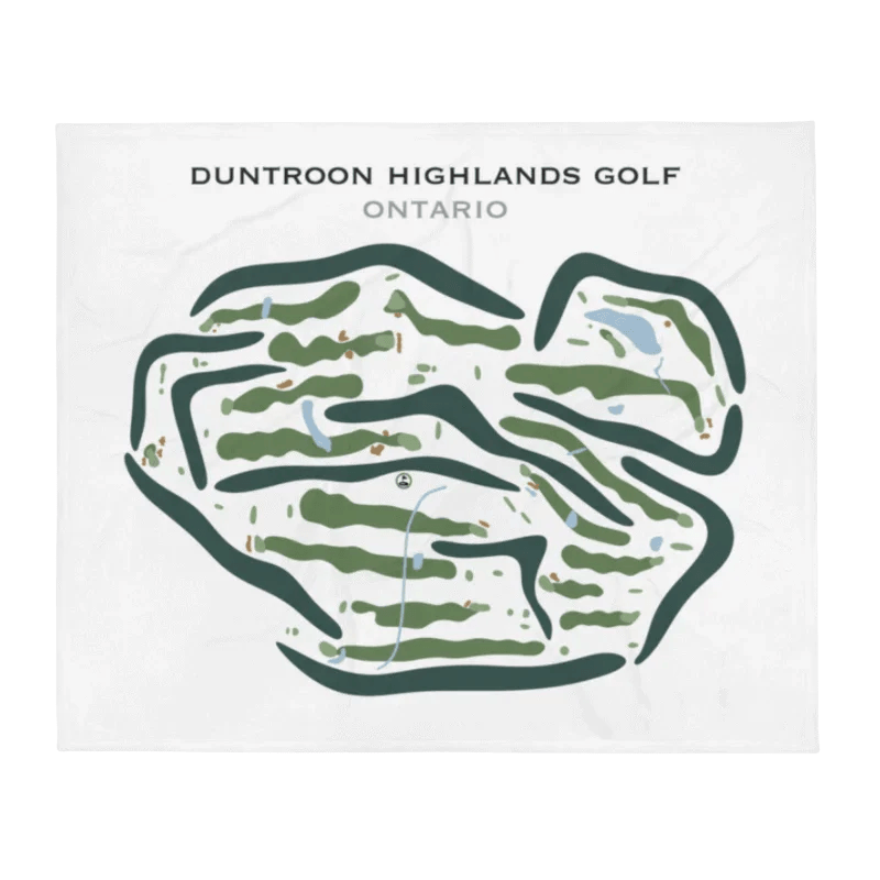 Duntroon Highlands Golf, Ontario - Printed Golf Courses