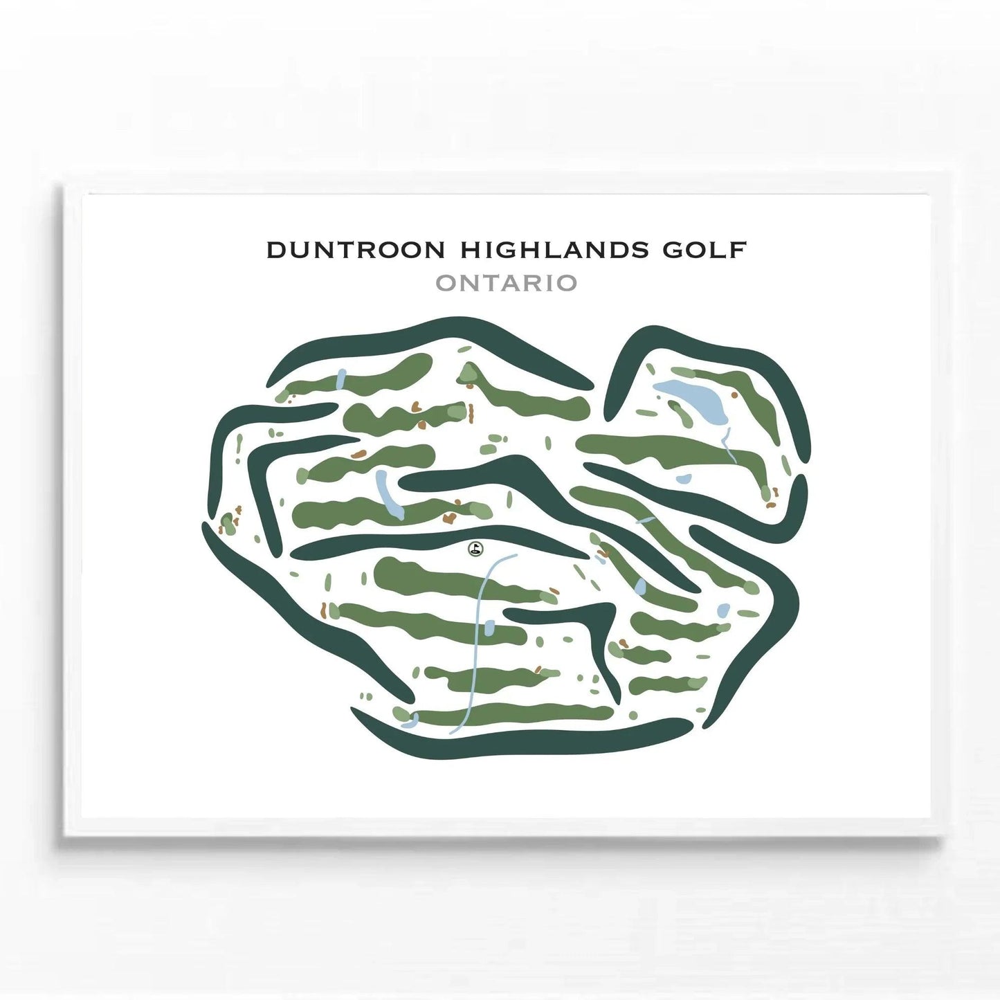 Duntroon Highlands Golf, Ontario - Printed Golf Courses