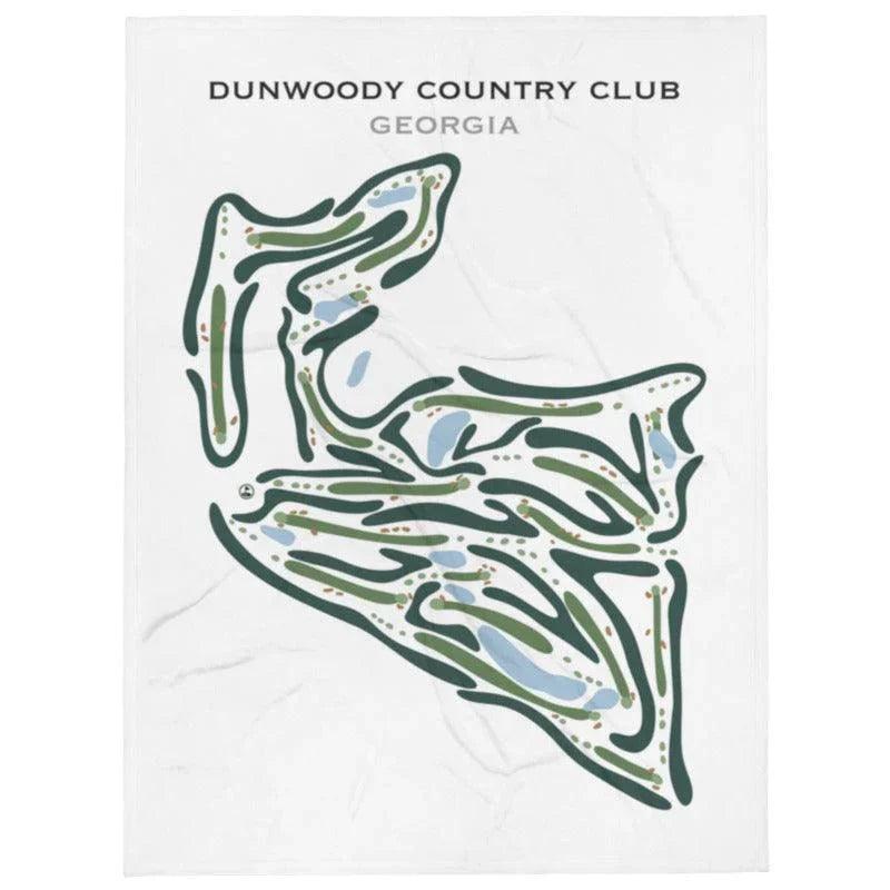 Dunwoody Country Club, Georgia - Printed Golf Courses