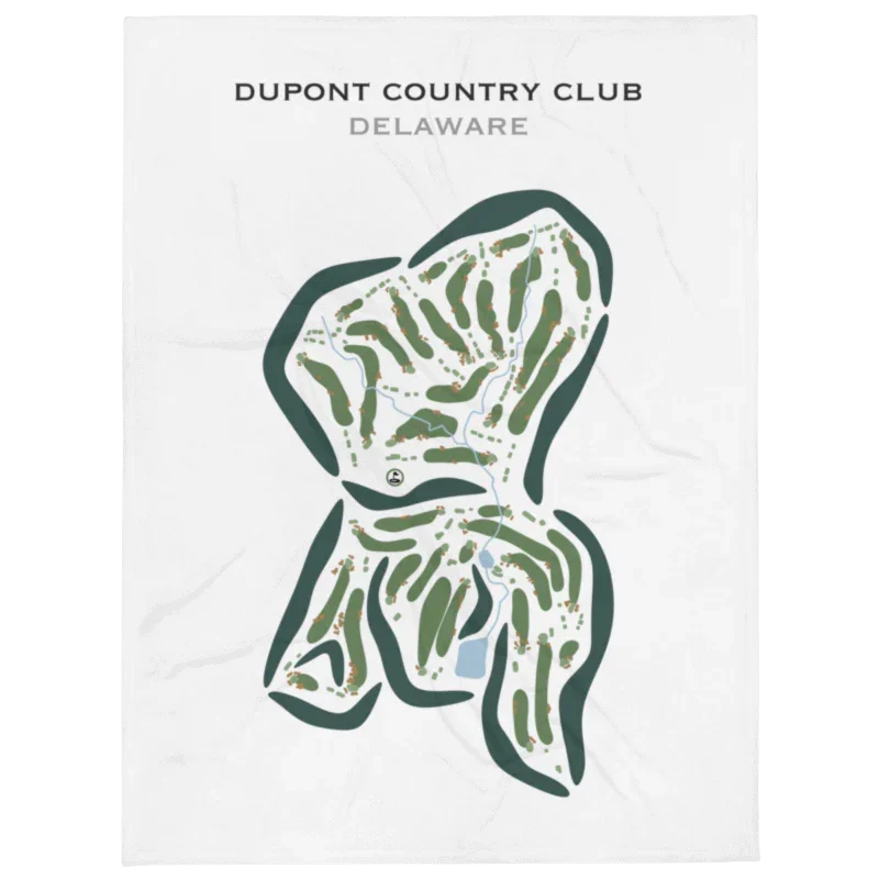 DuPont Country Club, Delaware - Printed Golf Courses