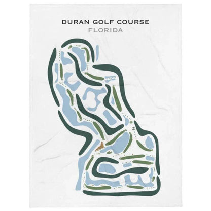 Duran Golf Course, Florida - Printed Golf Courses
