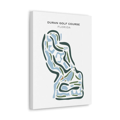 Duran Golf Course, Florida - Printed Golf Courses