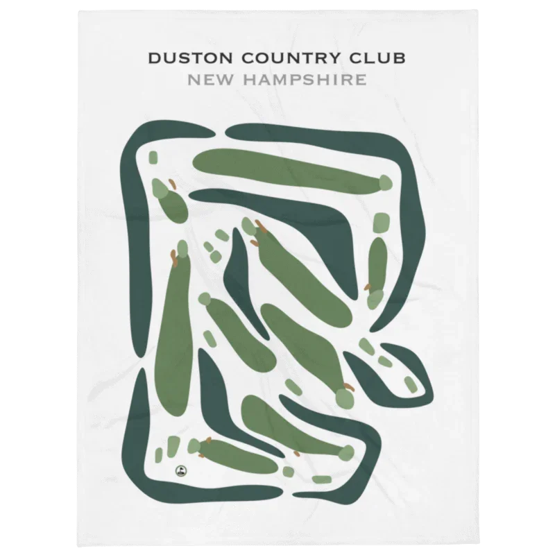 Duston Country Club, New Hampshire - Printed Golf Courses