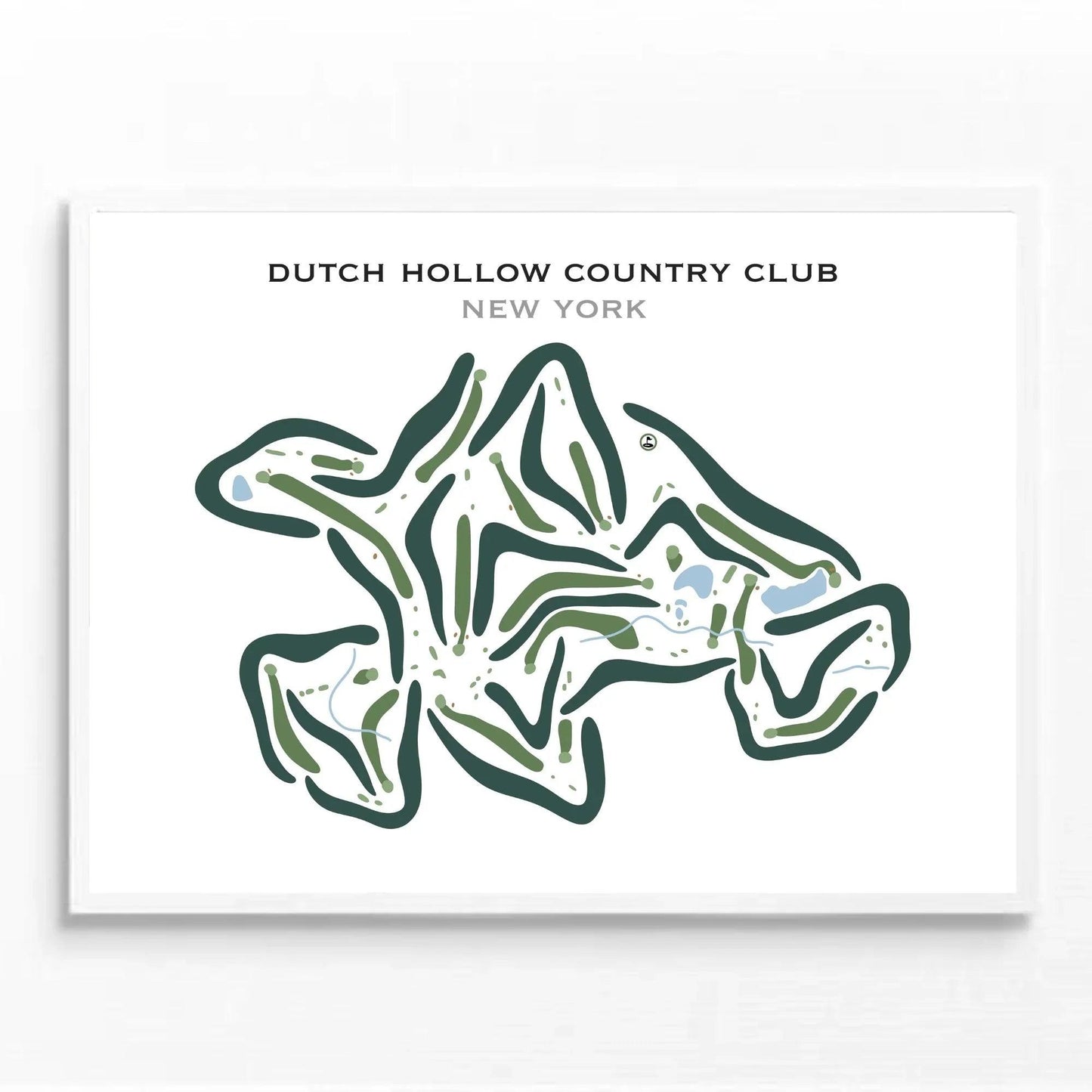 Dutch Hollow Country Club, New York - Printed Golf Courses