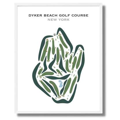 Dyker Beach Golf Course, New York - Printed Golf Courses