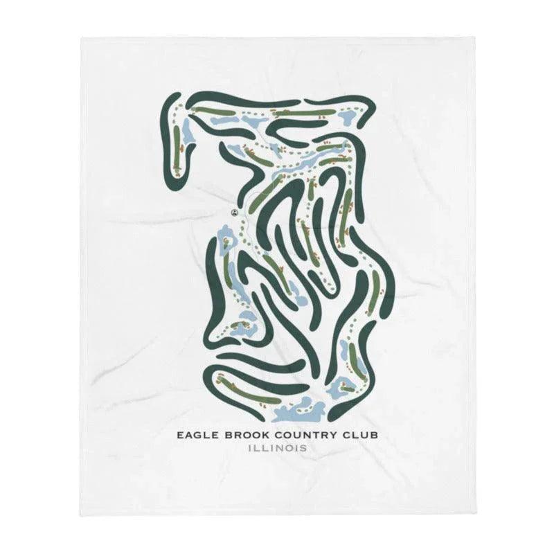 Eagle Brook Country Club, Illinois - Printed Golf Courses