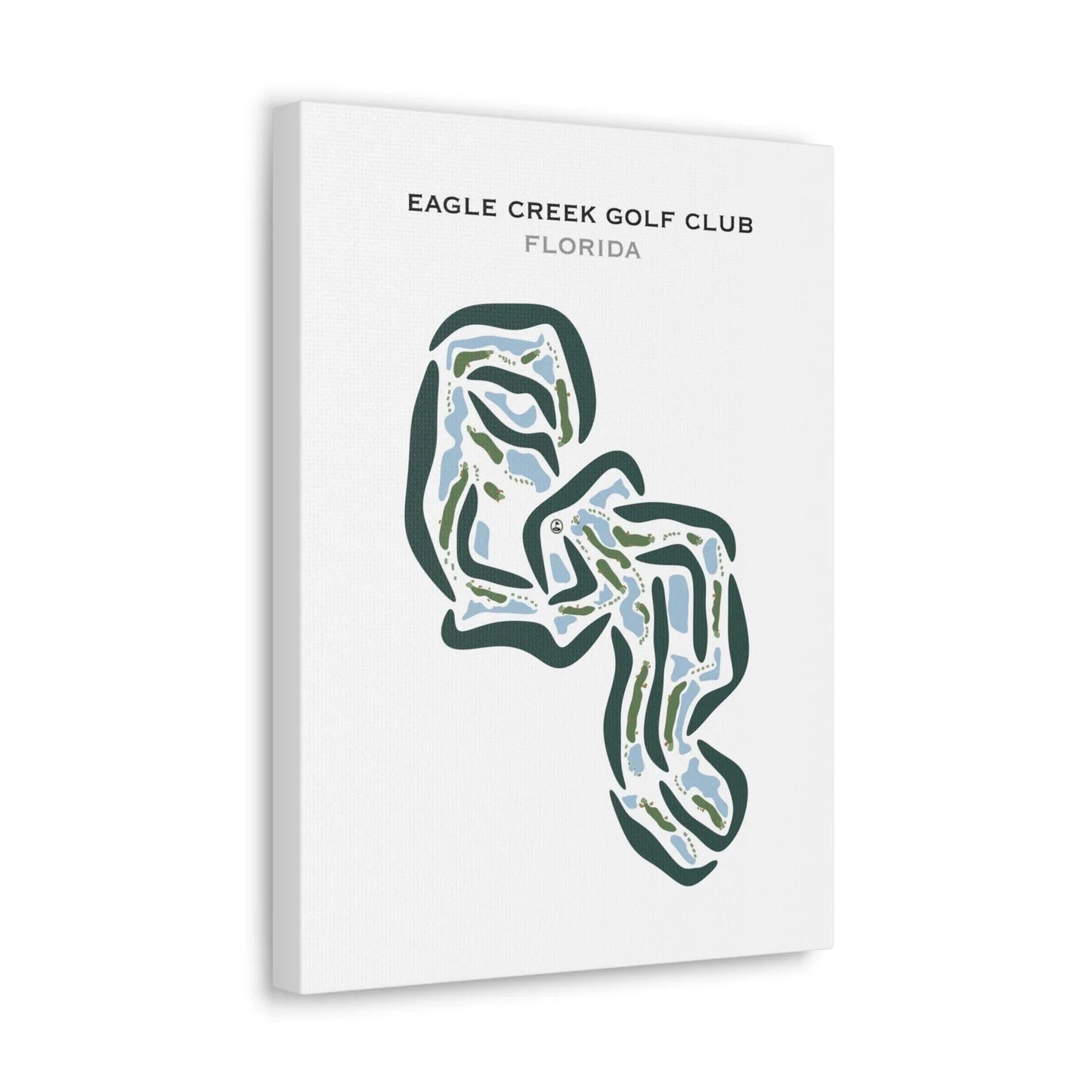 Eagle Creek Golf Club, Orlando, Florida - Printed Golf Courses