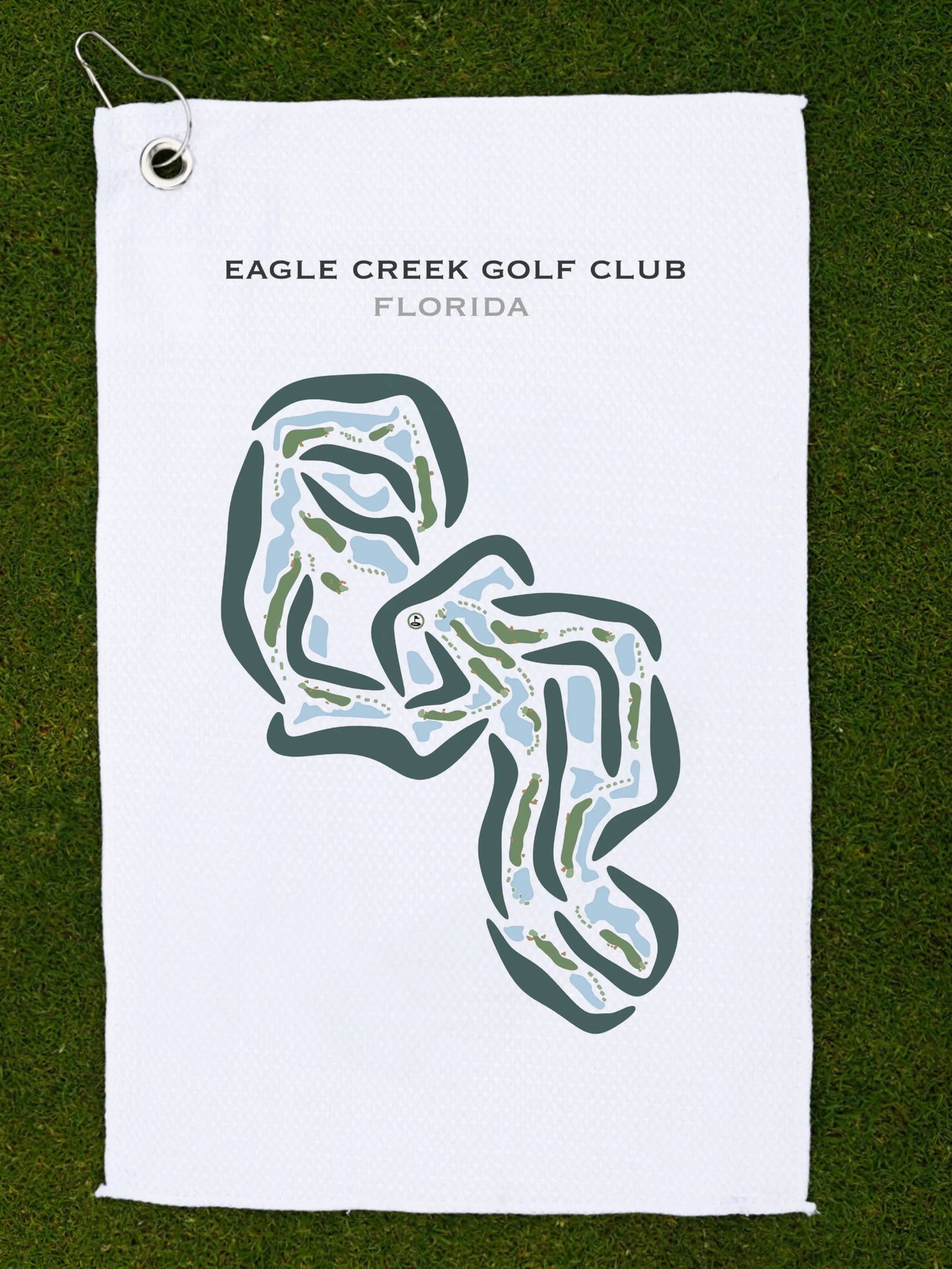 Eagle Creek Golf Club, Orlando, Florida - Printed Golf Courses