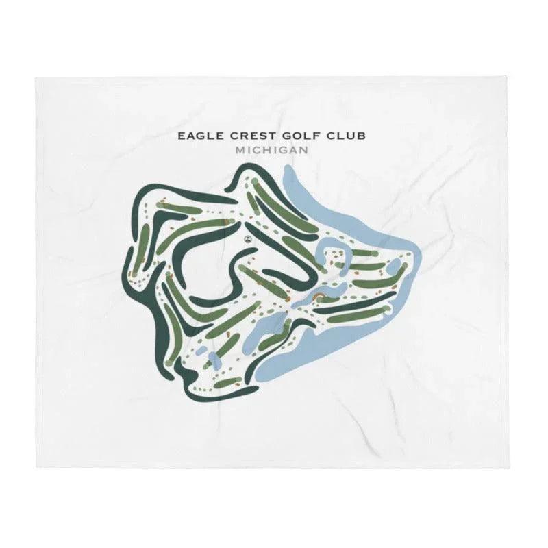 Eagle Crest Golf Club, Michigan - Printed Golf Courses