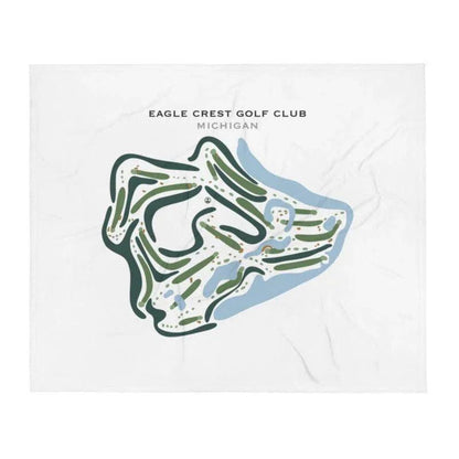 Eagle Crest Golf Club, Michigan - Printed Golf Courses