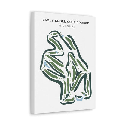 Eagle Knoll Golf Course, Missouri - Printed Golf Courses