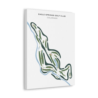Eagle Springs Golf Club, Colorado - Printed Golf Courses