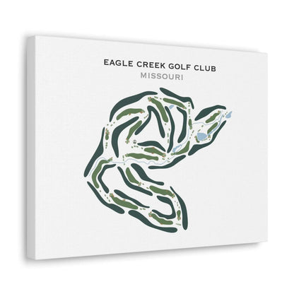 Eagle Creek Golf Club, Missouri - Printed Golf Course