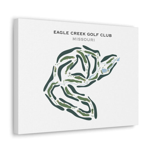 Eagle Creek Golf Club, Missouri - Printed Golf Course