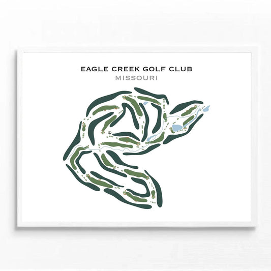 Eagle Creek Golf Club, Missouri - Printed Golf Course