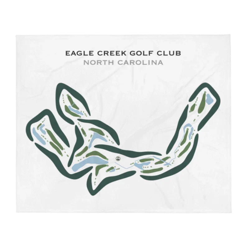 Eagle Creek Golf Club, North Carolina - Printed Golf Courses