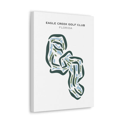 Eagle Creek Golf Club, Florida - Printed Golf Courses